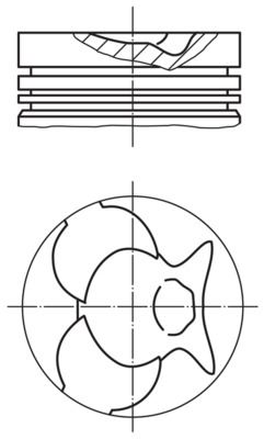 (X) Motor Piston+segman
