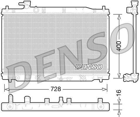 Radiator. Engine Cooling