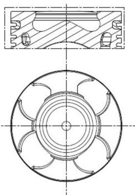 Motor Piston+segmani