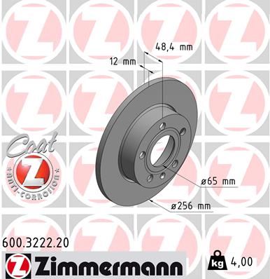 ARKA FREN AYNASI CADDY III-GOLF-V-VI-PLUS-JETTA III-ALTEA 04>A3 03>TOLEDO III-OCTAVIA 04>(256x12x9DL 986479155-986479B78-DF4271