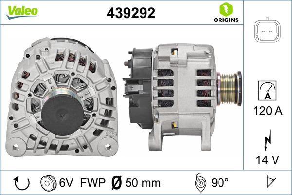Alternatör 120A Lgn Ii-trafic Ii-master II 1.9DCI-...