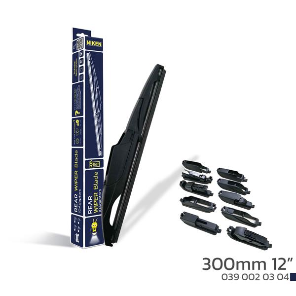 Niken 300mm 12" 10 Aparatli Arka Silecek Süpürgesi'> Niken 300mm 12" 10 Aparatli Arka Silecek Süpürgesi