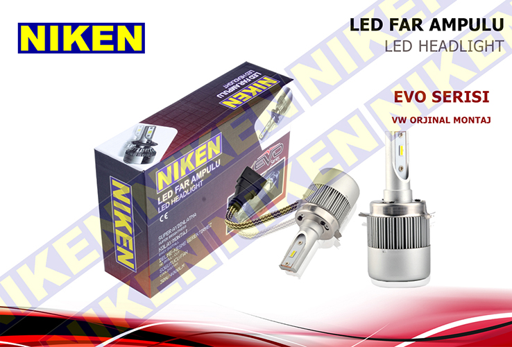 Ampül 12V H7 Led Xenon Set