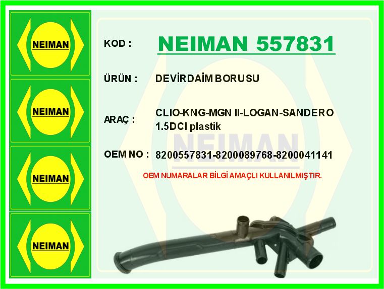 Devirdaim Borusu Clio-kng-mgn Ii-logan-sandero 1.5...