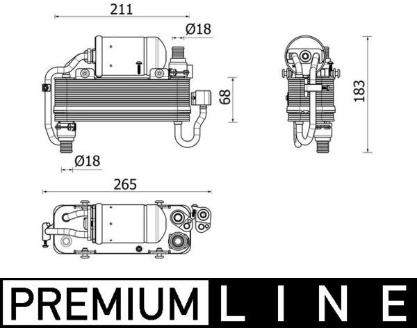 KLIMA RADYATORU BMW G30 G31 G38 G32 G11 G12 G14 G15 G16
