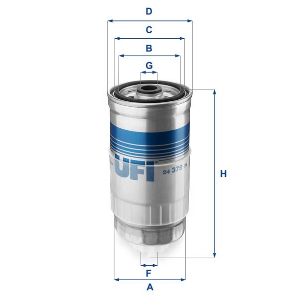 YAKIT FİLTRESİ PASSAT 1.9 TDI (97-00)-AUDI A4-A6-AUDI 80-VOLVO S70 (OE)