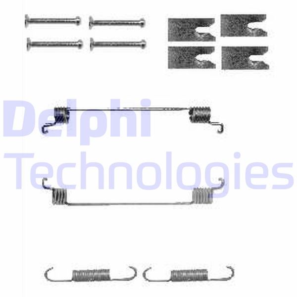 FREN PABUÇ MONTAJ TAKIMI ARKA FIAT GRANDE PUNTO. IDEA / LANCIA MUSA / OPEL CORSA. CORSA VAN 10/03>