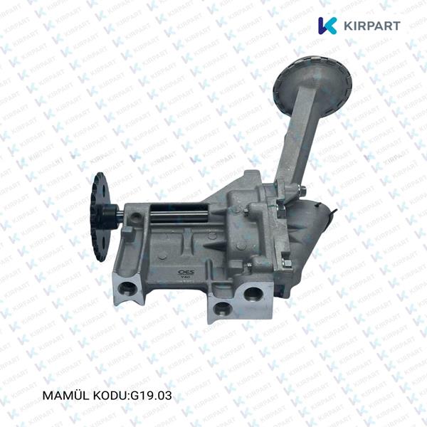 YAĞ POMPASI CLIO II 98>KANGOO 01>LAGUNA II 01>07 MEGANE 96>MEGANE II 02>08 SCENIC 96> MODUS 04> 1.4 K4J 1.6 K4M 1.5dCI K9K (22 DİŞ) (OES ÜRÜNÜDÜR)