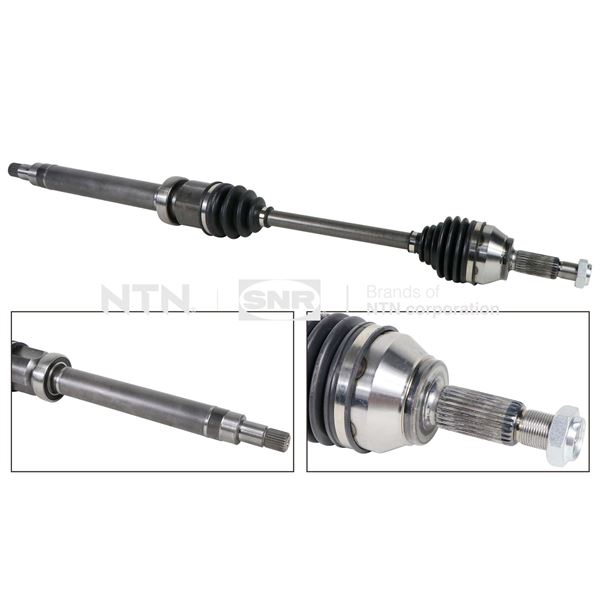 ÖN AKS KOMPLE SAG FIESTA V 1.4 TDCI 02>08 FUISON 1.4 TDCI FIESTA VII 08>12 1.25-1.4TDCI- 1.5 TDCI-1.6 TDCI B-MAX 14> 1.4TI