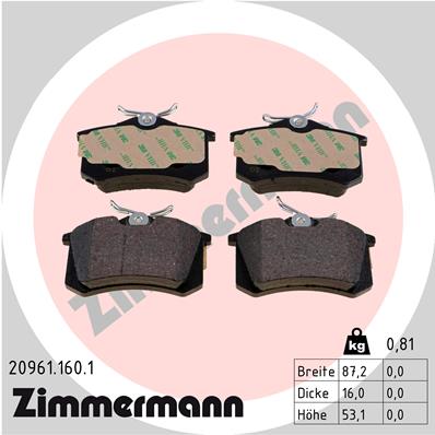 Arka Balata P207 1.6 16V VTI-1.6 16V T 06> P208...