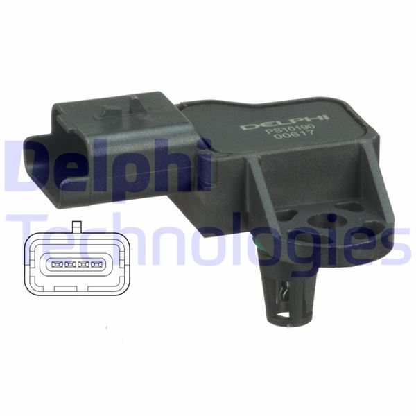 EMME MANİFOLD BASINÇ MAP SENSÖRÜ P207-P308-P3008-P5008-RZC-C4-C5-DS3-DS4-DS5 1.6 THP
