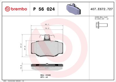 ARKA FREN BALATA NISSAN ALMERA 1,5L QG15DE N16 02-> / PRIMERA 1,6L 2,0L GA16 SR20 P11 97-01