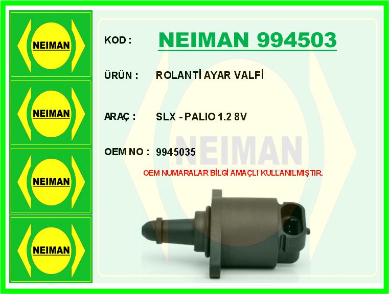 Rolanti Ayar Valfi