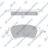 ÖN FREN BALATA TOYOTA YARIS 1,3L 1,5L 2NZ-FE 1NR-FE 1NZ-FE NSP150 NSP151 NCP150 14->