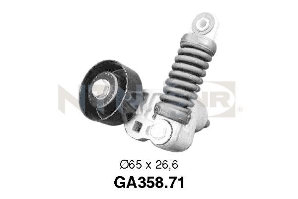 Alternatör Gergi Rulmanı (Kütüklü) P206 1.4i-1.6i-...