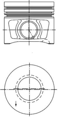 (X) Motor Piston+segman 0.50 A4-A6 2.0TDİ 26PİM
