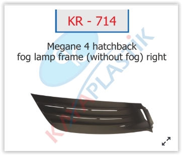 SIS FAR CERCEVESI SISSIZ SAG HATCHBACK MODEL MEGANE 4