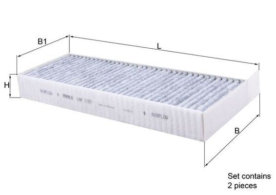POLEN FİLTRESİ ASTRA L 21> P308 II-III 13> P508 18> (KARBONLU)