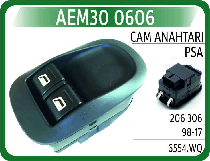 CAM ANAHTARI PSA 206 306 / /98-17