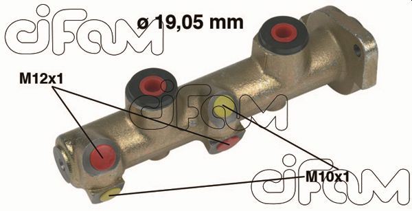 (X) Fren Ana Merkez 19.05mm P205 Hb 1.0-1.1 (83-87) ...