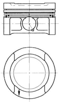 (X) Motor Piston+segman Std