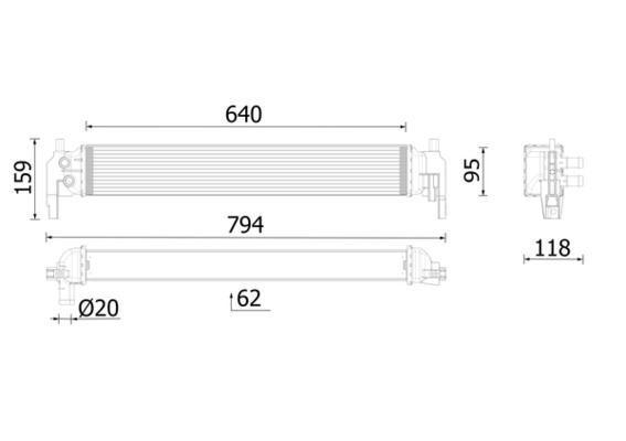TURBO RADYATORU INTERCOOLER VW-SKODA-SEAT-AUDİ-POLO-A1-IBIZA-FABIA (CBZC-CJZC-CBZB-CUSA-CYZB-CUSB-CUTA 1,2 TSI-1,4 TDI) 10>