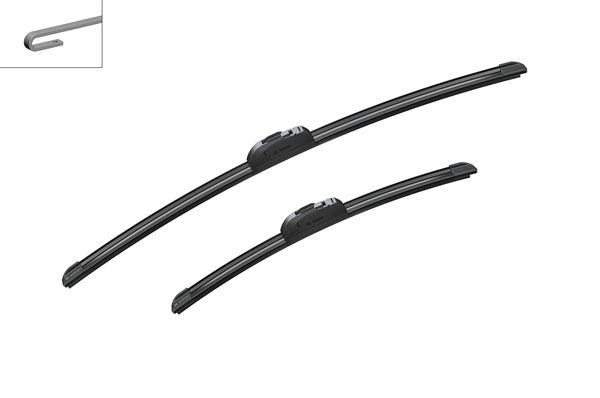 Aerotwin Silecek 60+40cm (Flatblade-muz Tipi) Scen...