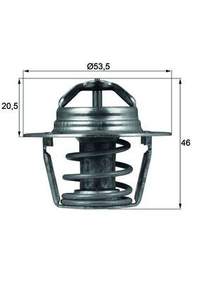 Termostat 89C Kng 1.9D-MGN1.6-2.0-LGN 1.8-2.0-P106...