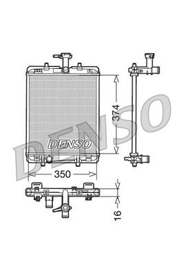 Radiator. Engine Cooling