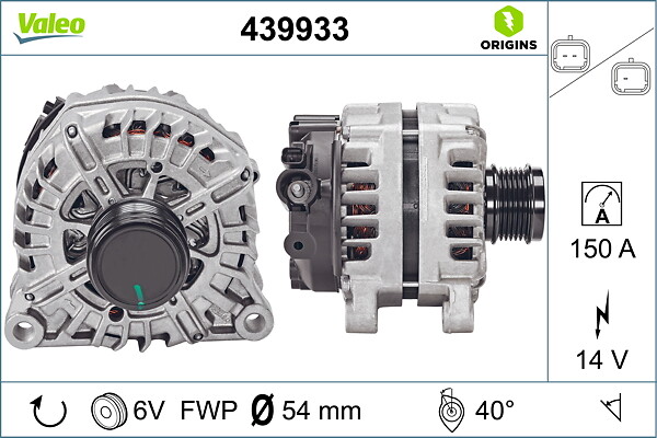 ALTERNATÖR 14V 150Ah C3-C4-BERLINGO- P207-P308-P407-C ELYSEE 1.6 2.0 HDİ