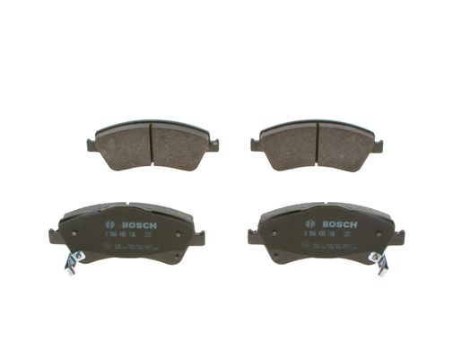 ÖN FREN BALATA TOYOTA AVENSIS 1,6L 1ZR-FAE ZRT270 benzinli 09-> 1,8L 2ZRFAE ZRT271 09-> 2,0L ADT270 AZT270 09-> / VERSO 1,6L 1ZRFAE ZGR20 09 ->