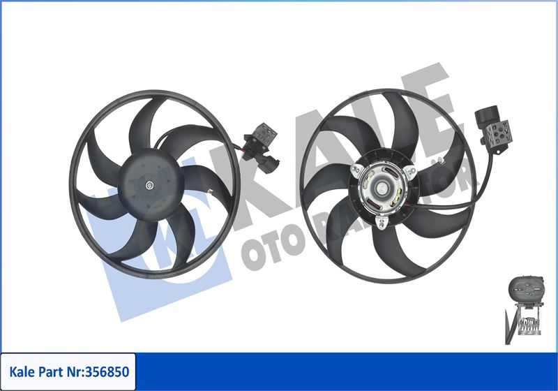 FAN GRUBU OPEL COMBO-CORSA C FAN & MOTOR