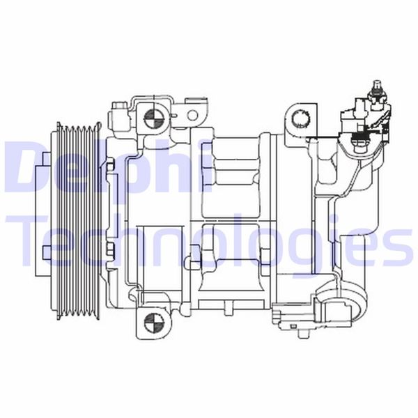 Klima Kompresörü P308-P5008-P3008-RCZ-PARTNER-BERL...