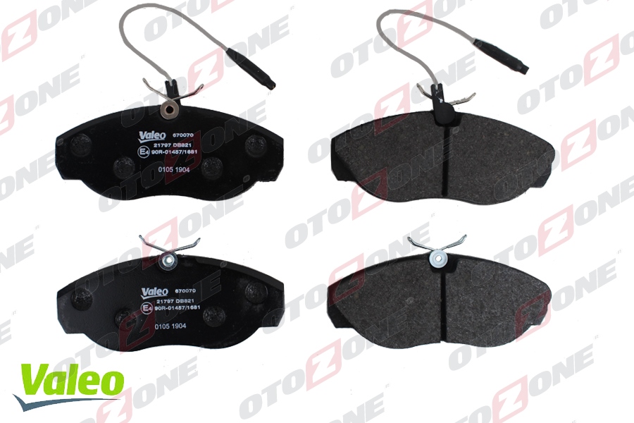 Ön Balata Fişli Boxer-ducato-jumper 1400kg (94-02) ...