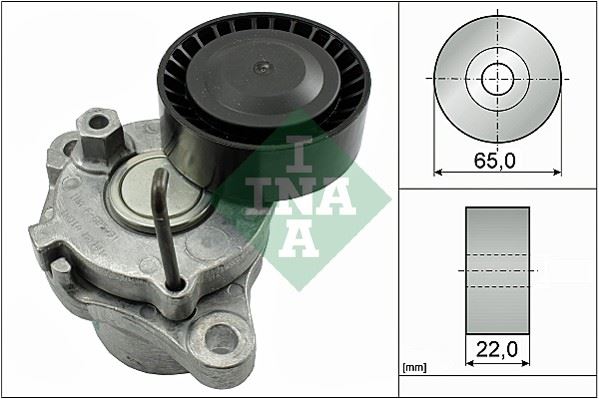 ALTERNATÖR GERGİ RULMANI (KÜTÜKLÜ) HYUNDAI ACCENT ERA BLUE MATRIX GETZ 1.5L 1.6L D4FA D4FB 06-18 / İ20 1.4L D4FC 10-> / İ30 1.6L D4FB 07-> / KIA RIO D4FA 05-11 / CEED CERATO SOUL D4FB 07->