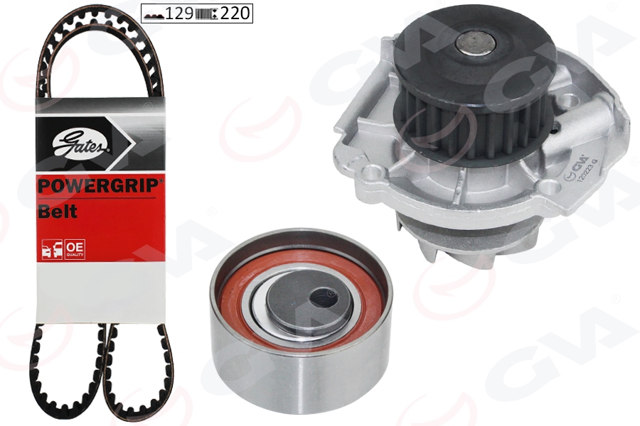 DEVİRDAİMLİ EKSANTRİK GERGİ KİTİ (129x220) DOBLO 01=> PALIO (01-05) ALBEA 07=> FIORINO 09=>LINEA 1.2