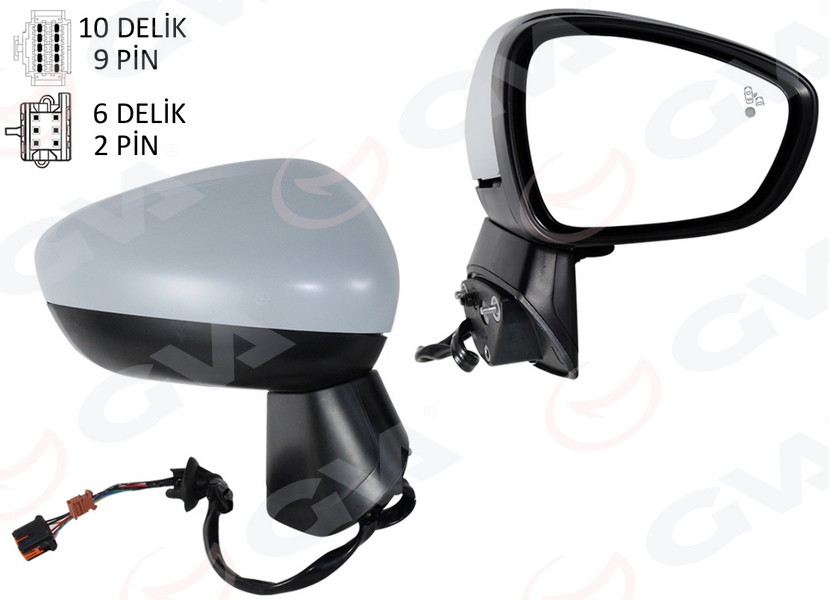 Dış Dikiz Aynası Komple Sağ
