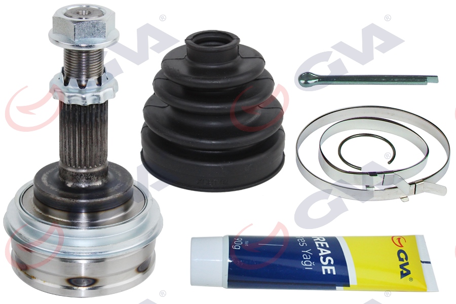 AKS KAFASI DIŞ TOYOTA COROLLA 1.6L 4A-FE AE101 AE111 92-00 / 1.3L 2E EE100 EE111 94-00 / 1.4L 1.6L 4ZZ-FE 3ZZ-FE ZZE111 ZZE112 VVTİ 00-01 ABS`siz araçlar için (26x23x56)