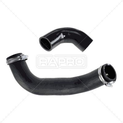TURBO INTERCOLL HORTUMU FORD FOCUS 04> ( METAL BORU HARIC) TAKIM-(16186 + 16187) VOLVO C30 06>12 S40 II 06>12 V50 05>12 1.6D D4164T 03>11 TAKIM-(16186 + 16187)