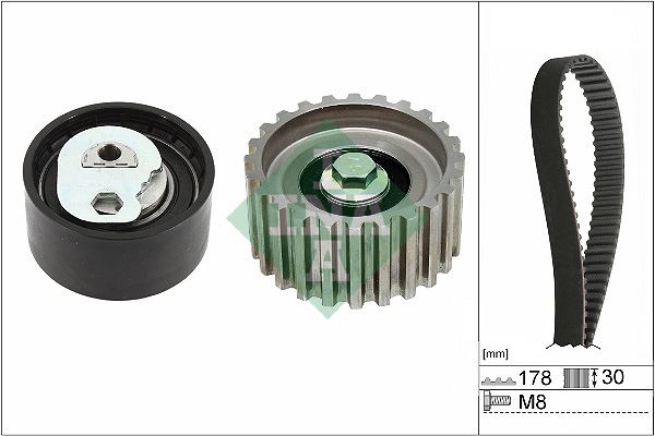 EKSANTRİK GERGİ KİTİ (178x300) DUCATO 2.3D- JTD (06-)- DAILY II-III (02-) (F1AE0481C-F1AE348A1G) x