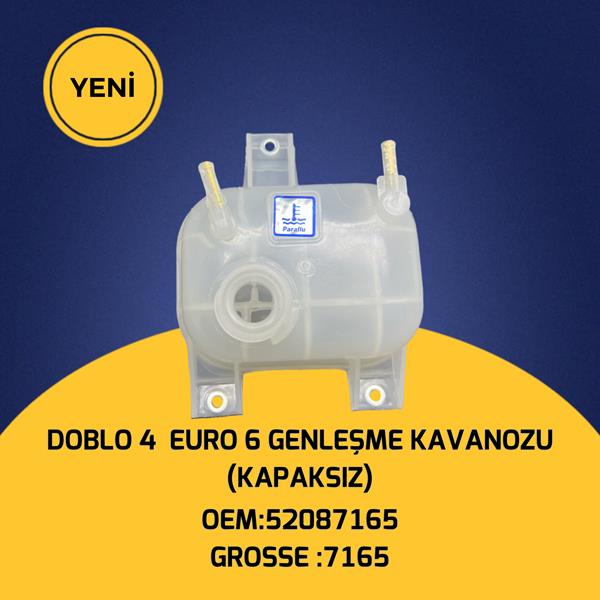 Radyatör Ek Su Deposu Genleşme Kavanozu (Kapakli) ...