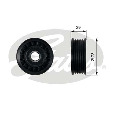 Alternatör Gergi Rulmanı B-max 14>C-MAX II 12&...