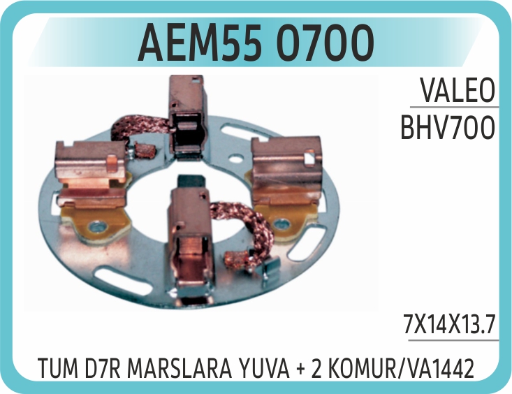 Komur Yuvasi BHV700 Tum D7R Marslara Yuva + 2 Komu