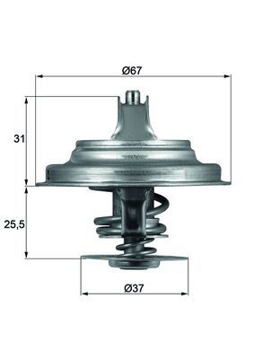 TERMOSTAT 87C