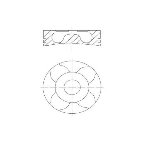 Motor Piston+segman