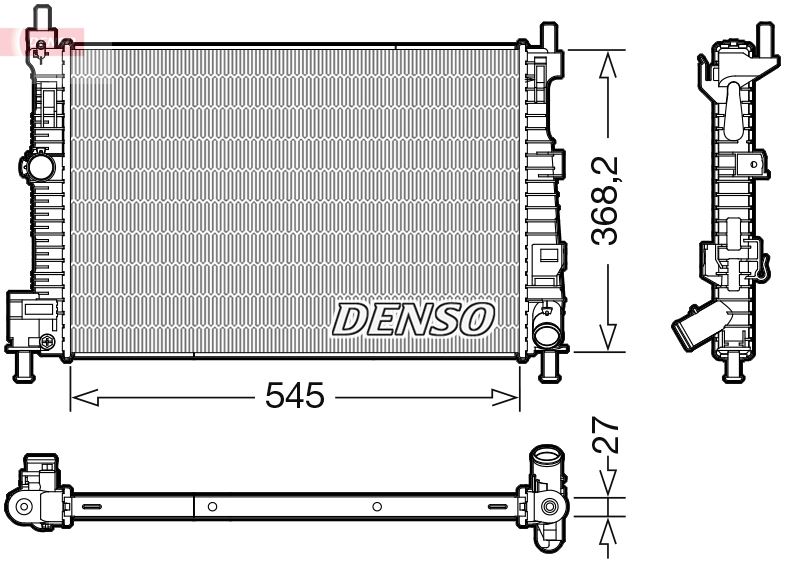 Radiator. Engine Cooling