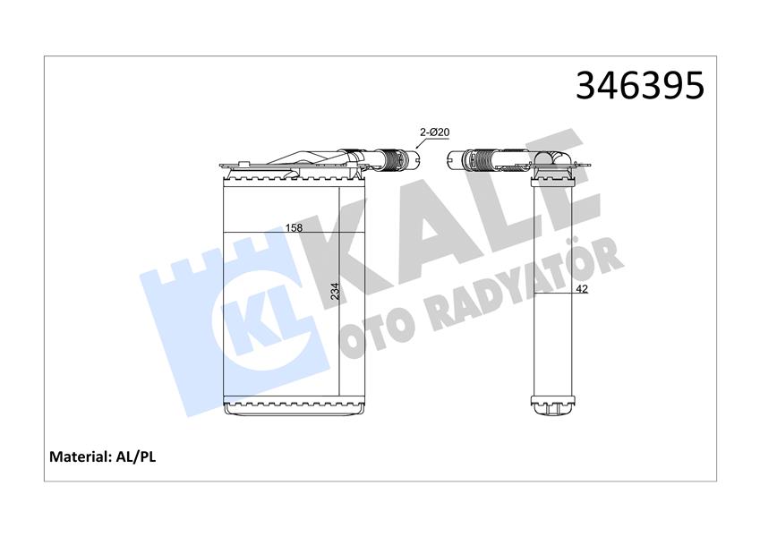 (346395) Kalorifer Radyatörü Kng-kng