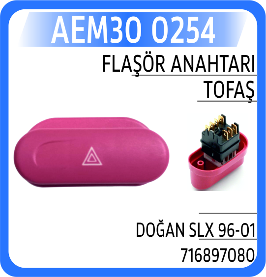 Flasor Anahtarı Tofas
