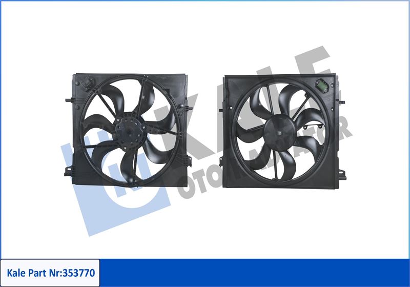 Fan Motoru+davlumbaz Kadjar-quashai II-1.5DCI-1.6D...