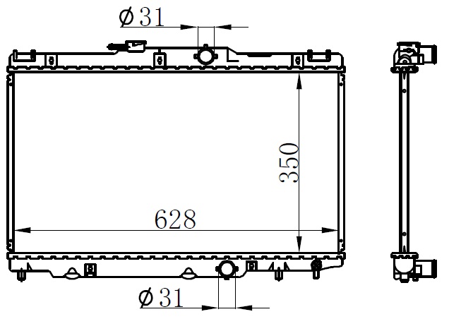 Radyatör Brazing Mt
